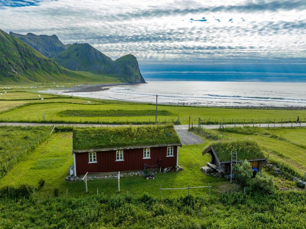 Unstad Cabin With Seaview Unnstad ภายนอก รูปภาพ