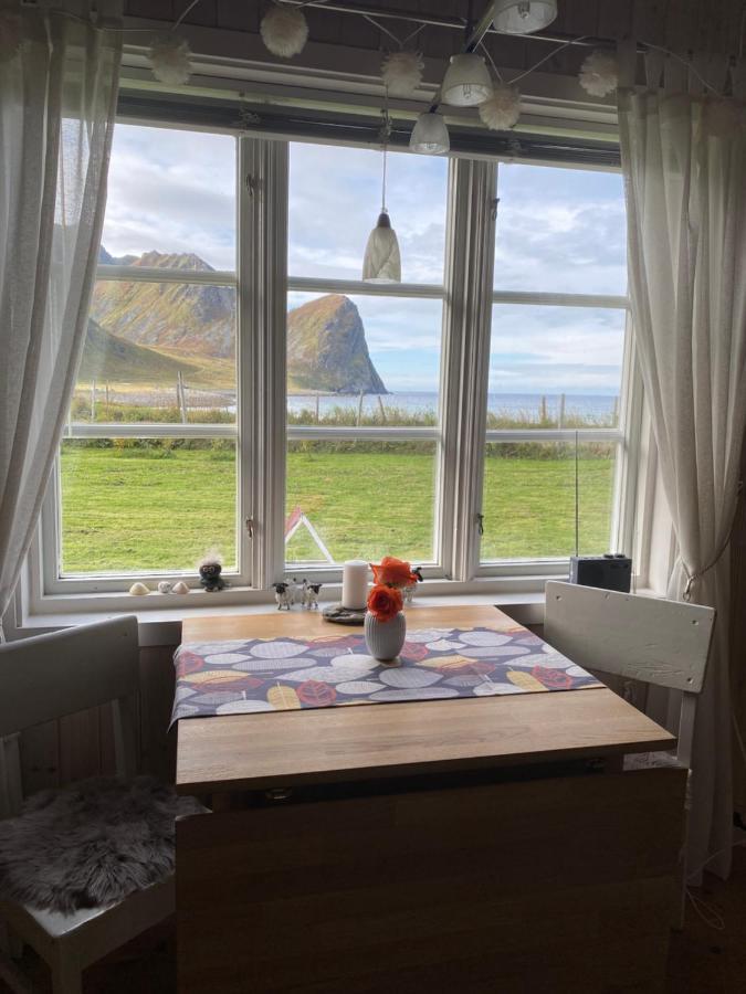 Unstad Cabin With Seaview Unnstad ภายนอก รูปภาพ